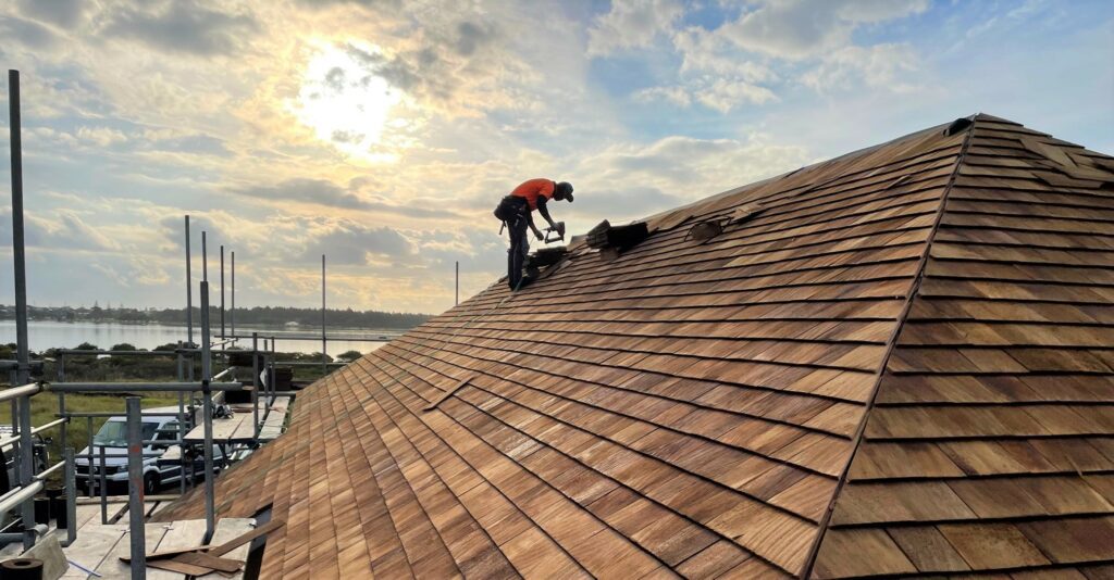 ACMF roofing - Omaha residential cedar roof