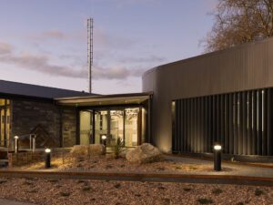 Cambridge Police Station, aero louvres nz, ACMF
