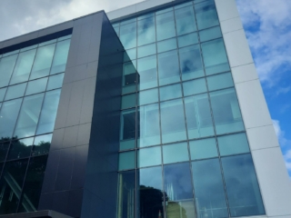 Greenlane offices - ACMF cladding and flashings.