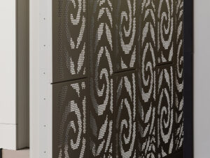 Privacy screens with ACMF