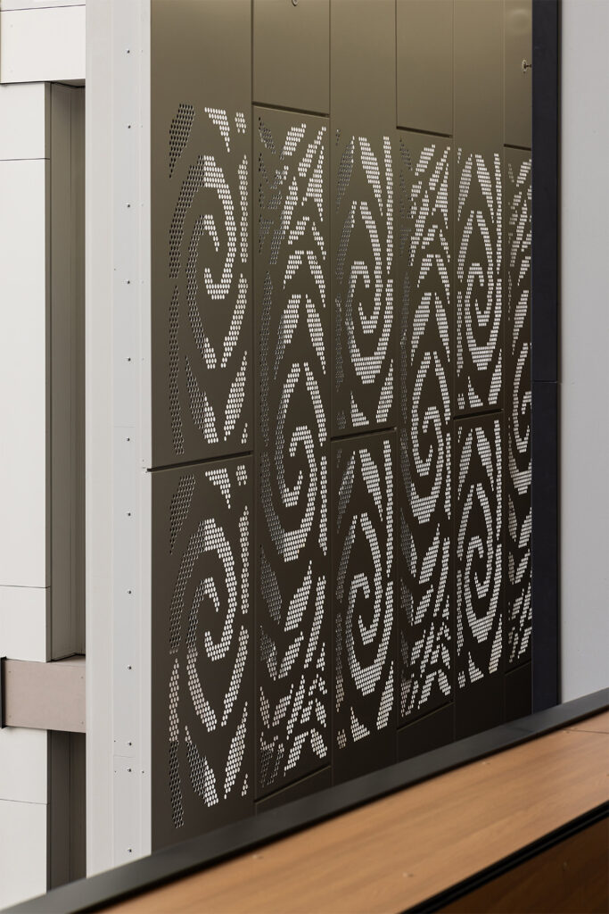 Privacy screens with ACMF