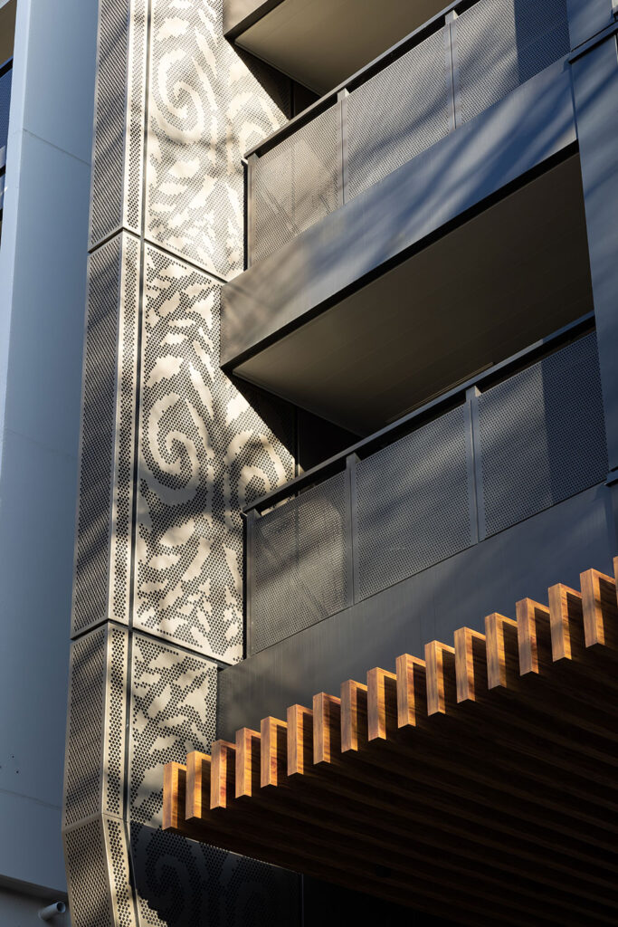 Privacy screens with ACMF