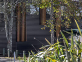 Barfoot and Thompson facade and cladding installation with aliclad, fire rated doors and windows, screens.