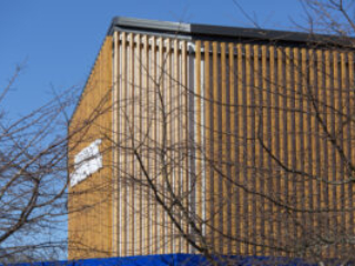 Barfoot and Thompson facade and cladding installation with aliclad, fire rated doors and windows, screens.