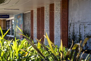 Barfoot and Thompson facade and cladding installation with aliclad, fire rated doors and windows, screens.