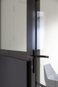 Barfoot and Thompson facade and cladding installation with aliclad, fire rated doors and windows, screens.