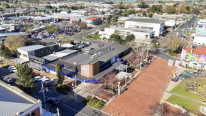 Barfoot and Thompson facade and cladding installation with aliclad, fire rated doors and windows, screens.